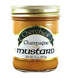 Cherchies Champagne Brand Mustard, 8 Ounce