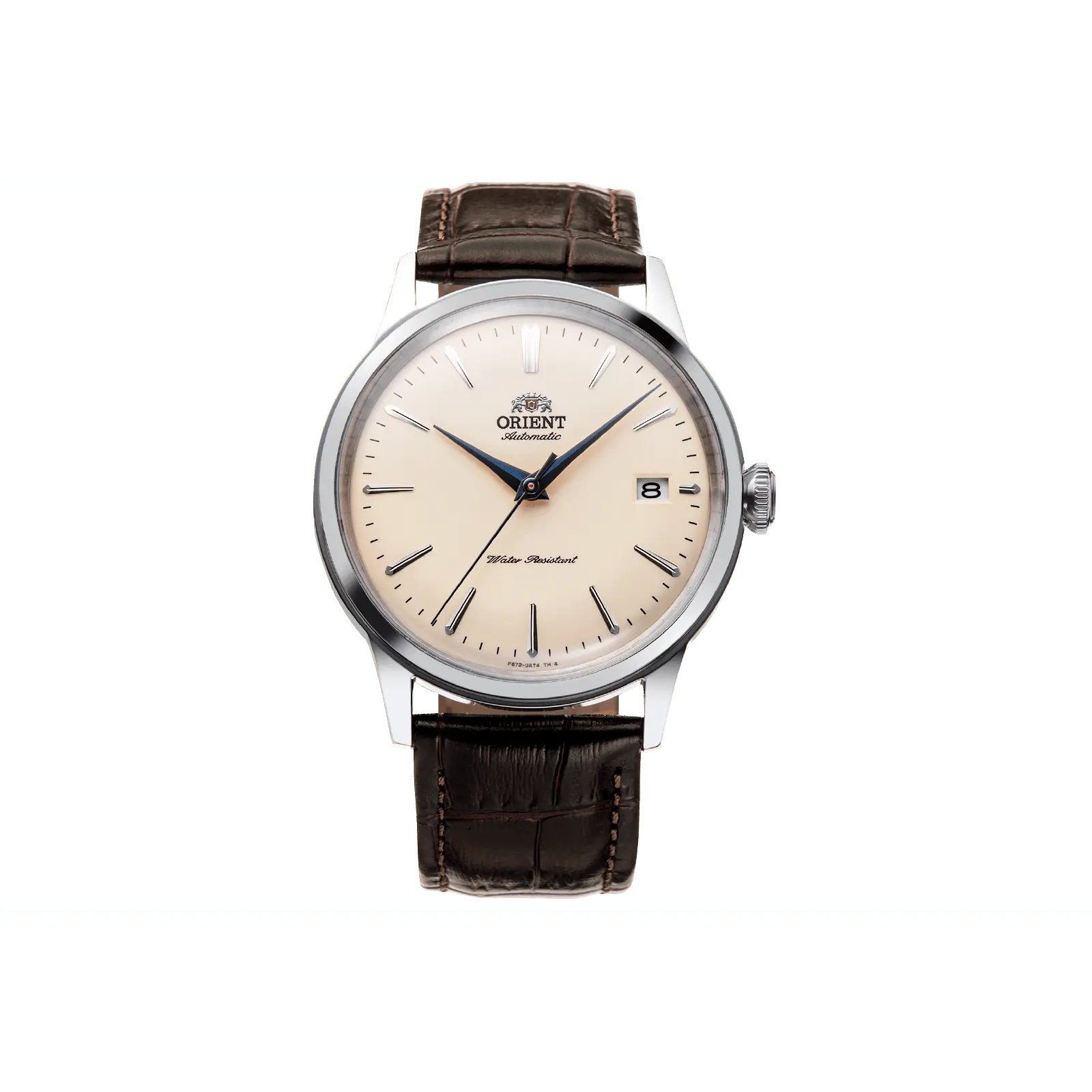 Orient Bambino Version 7 Automatic Watch, Champagne Dial, 38.4mm, Domed Mineral Crystal, Exquisite Style and a Refined Finishing Touch | RA-AC0M04Y30B