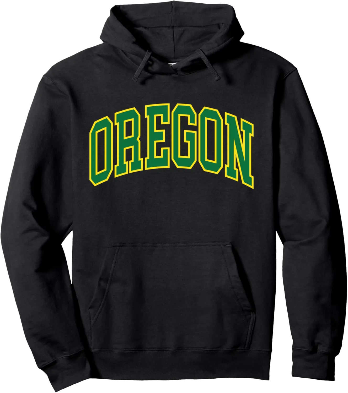 Vintage Oregon Men Oregon Women Retro Yellow Green Throwback Pullover Hoodie - Rubencordov Shop 33B0DMQ6NFJV