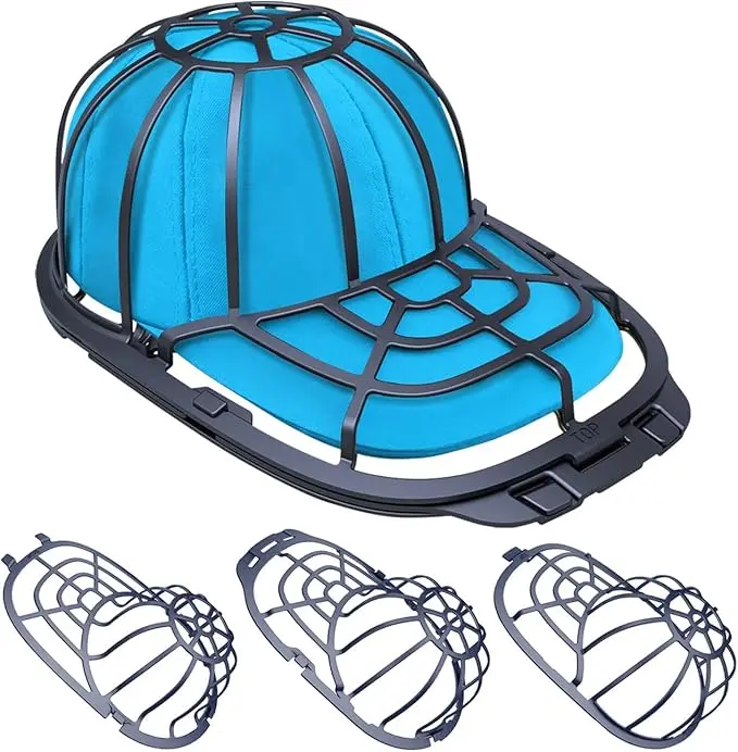 Hat Washer For Baseball Caps, Durable HatWasher Hat Cleaner for Baseball Caps BlackDishwasher Safe Laundry Accessories