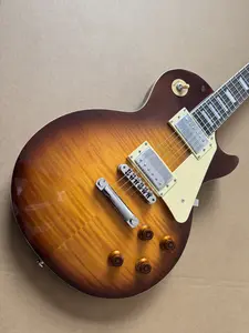 New Arrival Gibson Les Paul Standard 1959 Model Electric Guitar Mahogany Body Neck With Tone-O-Matic Bridge In Ice Tea Sunburst