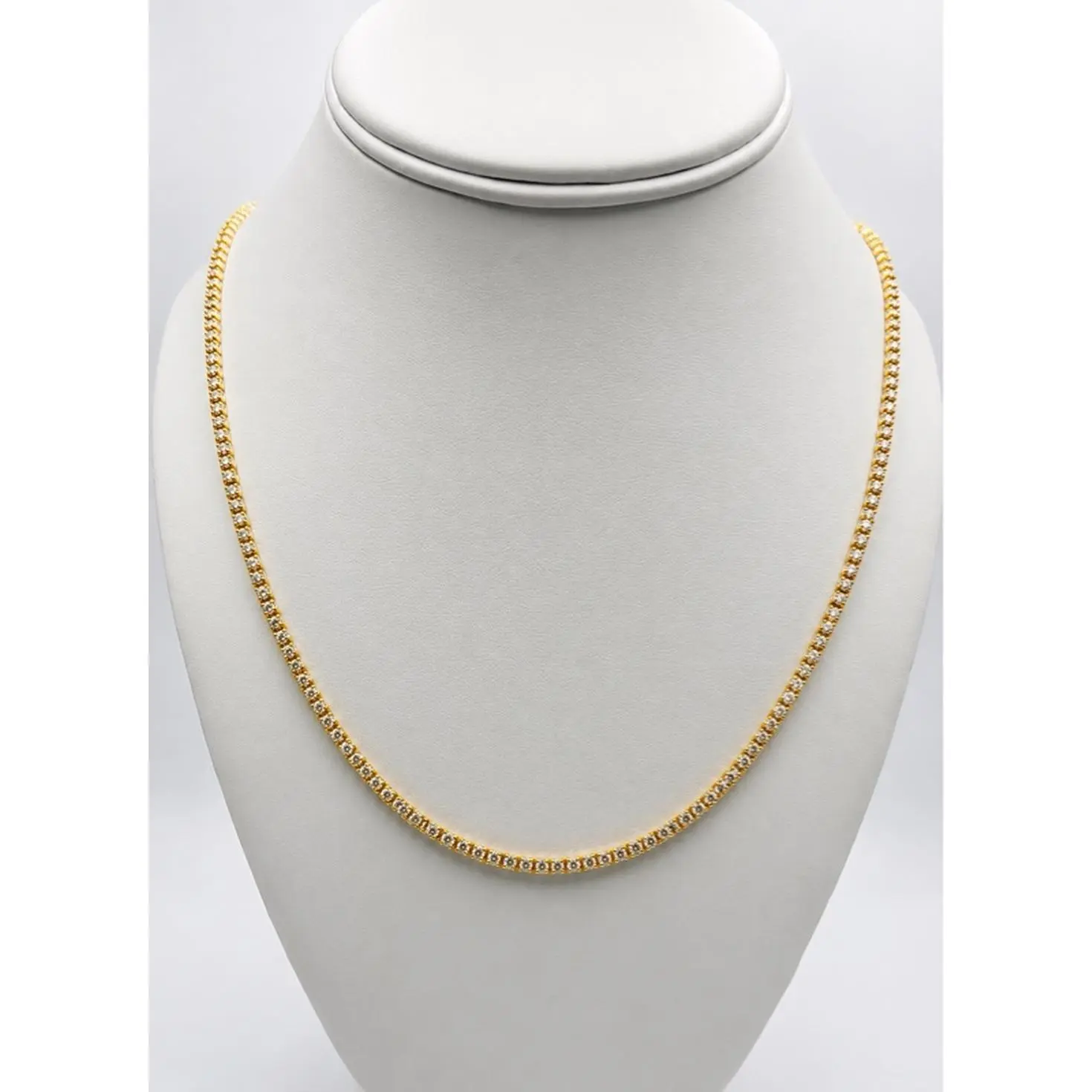 Oro 18k Cadena Ice Chain, 60cm - 2.3mm