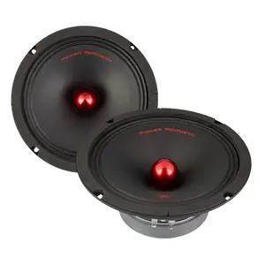 PR-804 | 8" Midrange Pro Audio Speakers w/ Bullet (Pair)