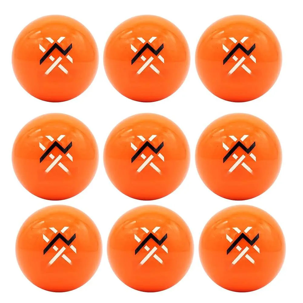 9 Pack 3" Weighted Baseballs & Softballs / 16 Oz Heavy Balls For Hitting And Pitching