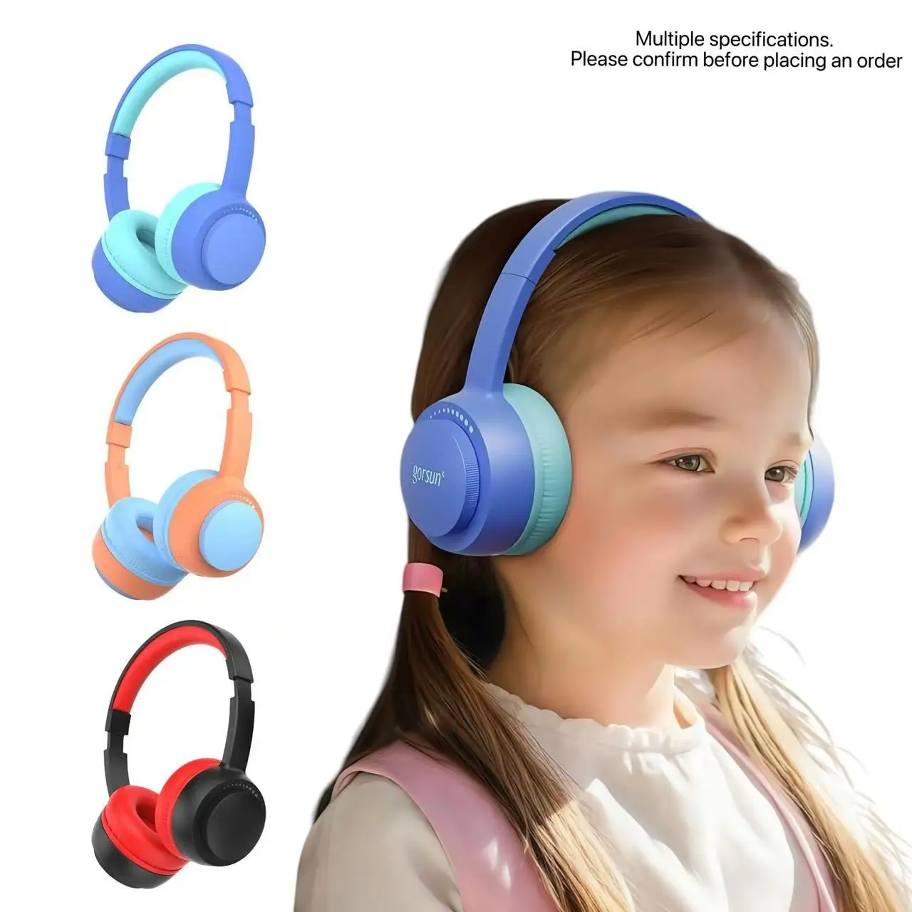 Children Bluetooth-compatible Audio Earphones Headphones, High Quality Headphones, Portable Audio Headphones, Bluetooth-compatible 5.3, Cat Ears, Wired/wireless, 45hr Long Battery Life, 85db Volume Limit, Durable, Travel/school, Holiday Gift