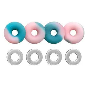 O-Ring Bushings Pro Duro Series - Multiple Durometers - Pink & Teal Swirl