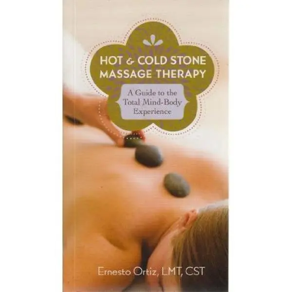 USED Book - Hot & Cold Stone Massage Therapy by Ernesto Ortiz (Unknown) - english