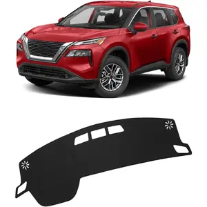 Dash Cover for Nissan Rogue 2021-2025 (Not Fit Nissan Rogue Sport/SL/Platinum), Dashboard Mat Cover Sunshade Nonslip Mesh Protector No Glare Black
