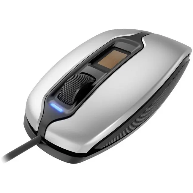 Cherry MC 4900 FingerTIP ID Wired 1375dpi Optical Mouse - Silver