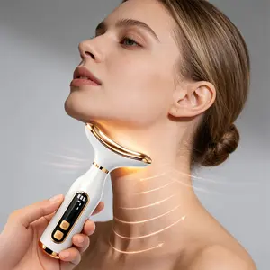 Seven-mode Electric Beauty Device with LED Digital Display, Effectively Relaxes and Cares for the Face. Suitable for Facial, Neck, and Double Chin Areas. Ideal for Home Use and Beauty Salons. USB-rechargeable Facial Sculpting Tool - the Perfect