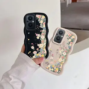 1 Piece Romantic flower wall For 1+Nord N20 5G Case Cover Made From Flexible N20 5G Providing Refined And Bracelet Experience In Fashion Protective