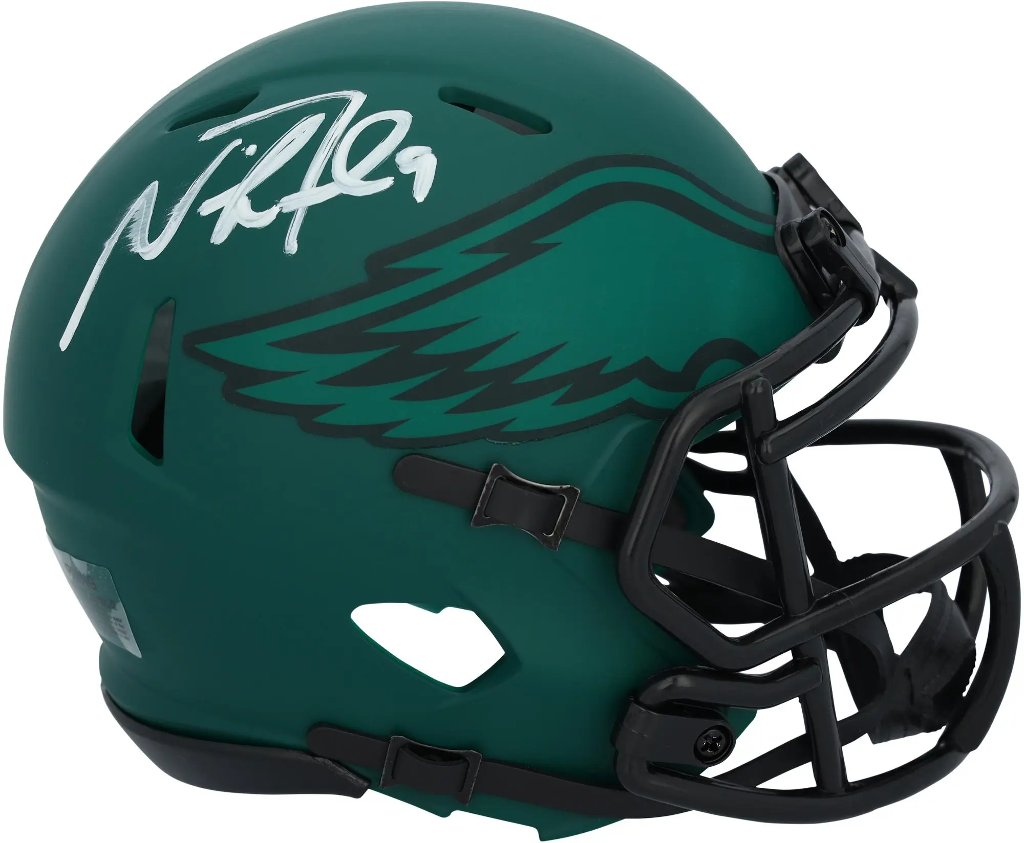 Nick Foles Philadelphia Eagles Autographed Riddell Rave Speed Mini Helmet - Fanatics Authentic Certified