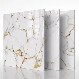 10-Pack Peel and Stick Backsplash Tiles – Glossy PVC Wall Panels, Melon White Shower Tiles, 12" x 12" (9.68 Sq.Ft.), Waterproof Self-for &, Realistic Marble-Like Finish