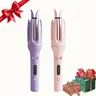 28mm Negative Ion Fully Automatic Electric Rotary Curling Iron - Beauty & Personal Care Hair Tool, Bouncy Easy Curls, Damage-Free, Comfortable Use, US Plug, USB Charging, Adjustable Heat Suits Your Hair Type, Auto-Stop, Home Styling Gift