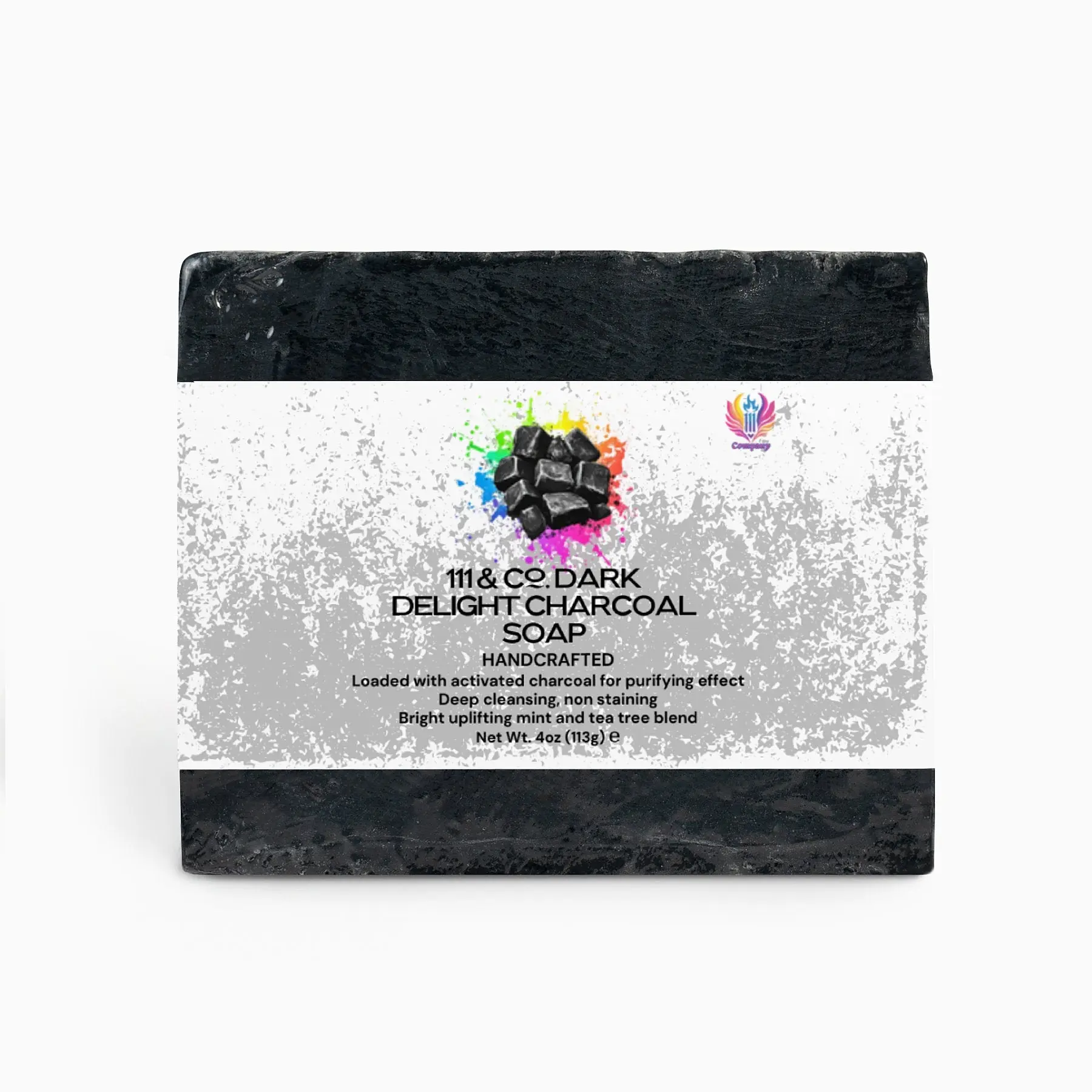 111 & COMPANY DARK DELIGHT CHARCOAL SOAP