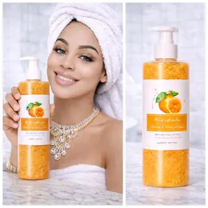 PEACH GLOW SHOWER GEL.