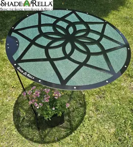 Green 24" Mandala plant shade! 90% shading cloth. Plant umbrella, shade for plants