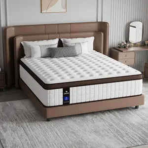 【Mydao】8/10/12/14 Inch Twin, Full, Queen, King Mattress Memory Foam And Spring, Hybrid MattressMedium Firmness, Lumbar Support, For Home Rooms Hotels, Boxed Halloween ChristmasGift Furniture Ergonomic queen size mattress Interior Modern tiktokshopspringgl
