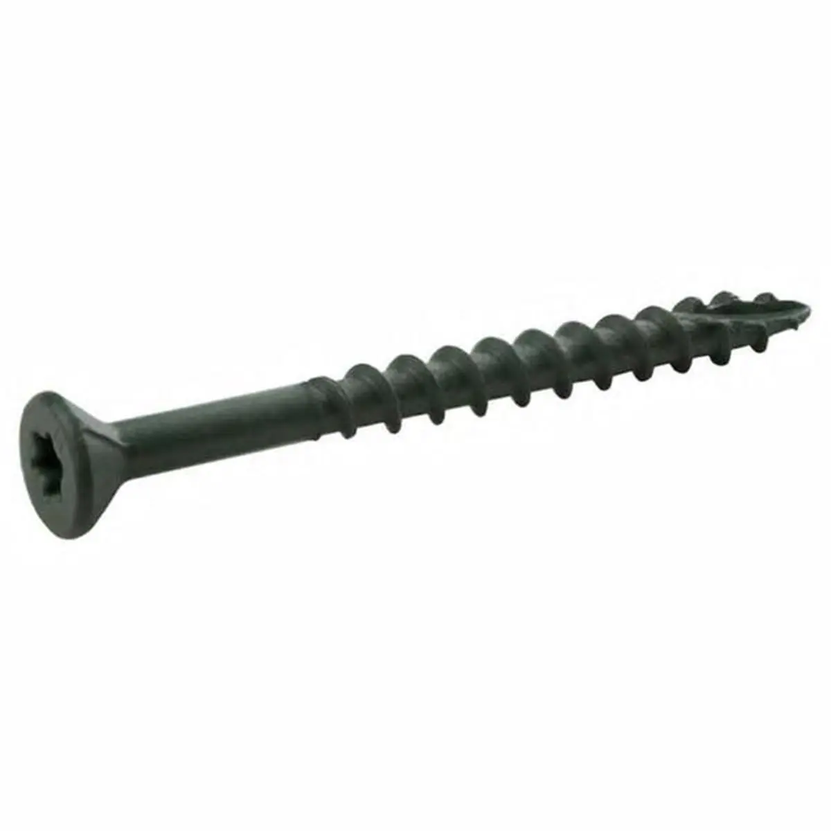 Grip-Rite Star Bugle Head Deck Screws - America's Most Popular Fastener Brand, 25 lbs No.9 x 2.5 in Steel Screws for Decks, Drywall, Roofing, Includes Driver Bit