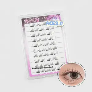 Reusable False Eyelashes C Curl 10-12mm, No Glue Needed, Perfect for Weddings Parties Daily Use, Ideal for Beginners Cosplay Makeup