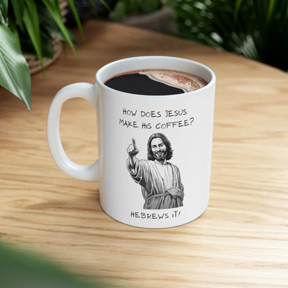 Christian Coffee Mug, Hebrews It Mug, Jesus Mug, Perfect Gift for Christian, Bible Humor Cup