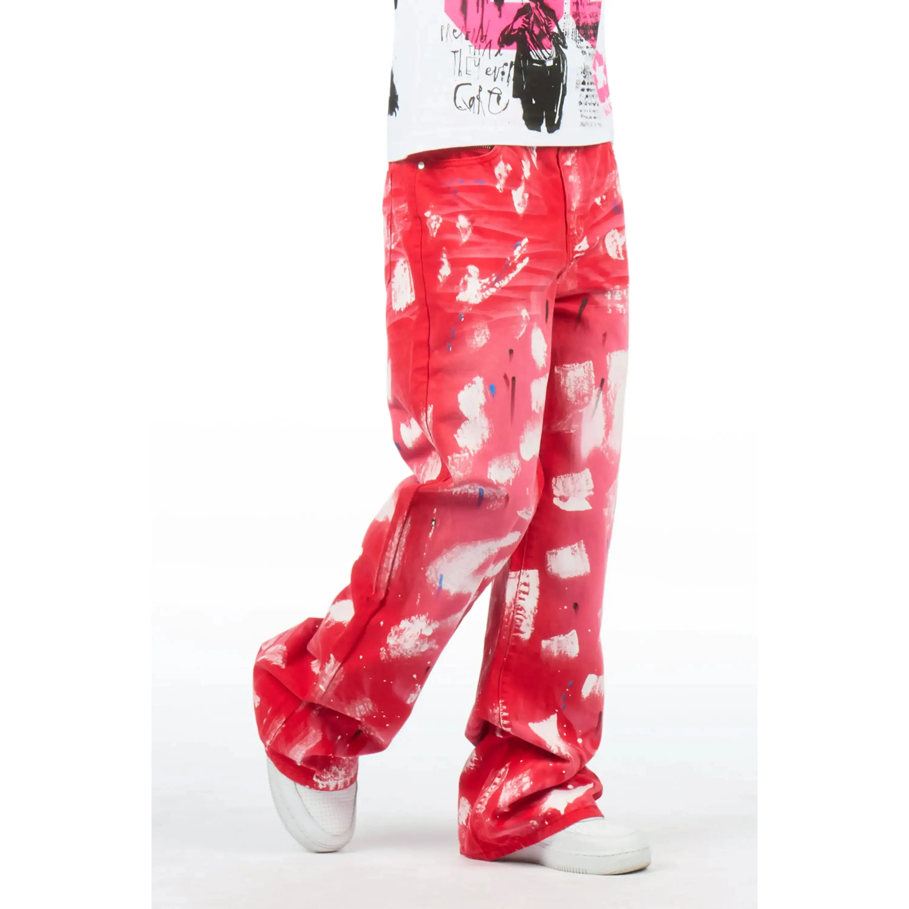 Novi Red Painter Baggy Fit Jean