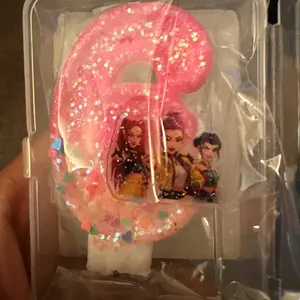 K-Pop Hunter Girl Birthday Candle Number Festival Cake Party Candles, Festive Celebrations, Best Holiday Supplies, Anime Character Design Charm, Christmas New Year Anniversary Decorations