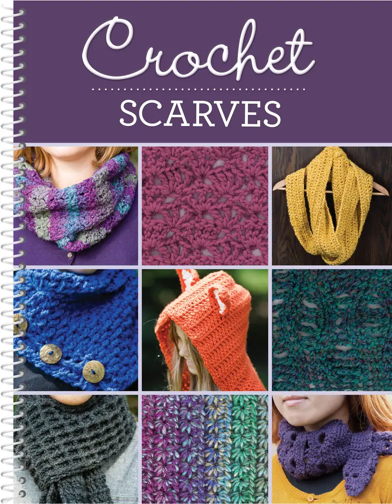 USED Book - Crochet Scarves by Publications International Ltd. (Unknown) - english
