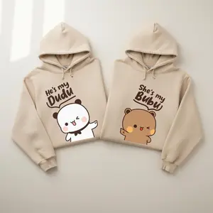 Bubu Dudu Bear Couple Hoodies | Matching His & Hers Outfit