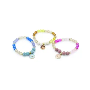 Donut Scented Stretch Bracelet • Cute Gift for Girls and Cool Women • Adorable Aromatherapy Jewelry • Smells Like Donuts