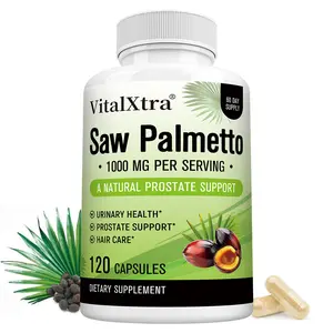 Saw Palmetto Health Supplement - Supports hair health, supports prostate health 120 Capsules