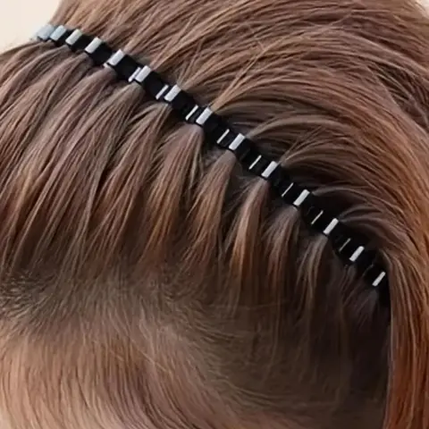 Simple Plain Metal Hair Hoop, Casual Wave Hair Accessories for Women & Men, Fashion Hair Accessories for Party, Daily Clothing Decor Wash Face Skin Care, Fashion Headband