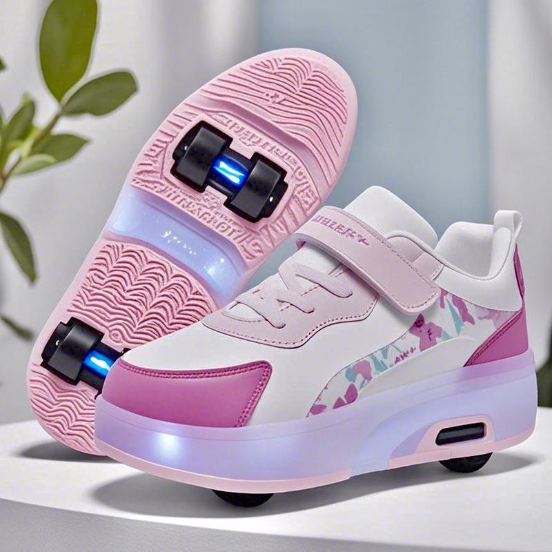 Children's LED light skate shoes are fun and fashionable, suitable for boys and girls' birthday parties and Christmas Children's LED light skate shoes are fun and fashionable, suitable for boys and girls' birthday parties and Christmas