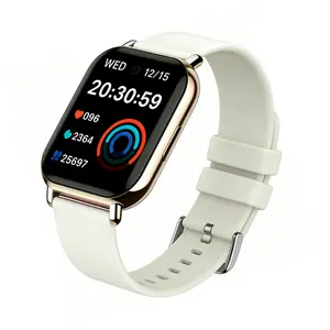 Stylish Smart Watch with 1.83" HD Display, Multiple Workout Modes, Smartphone Notifications, Health Tracking, Blood Pressure & Heart Rate Monitoring, Sleep Tracking, GPS, Compatible with Android & iOS Wearable Devices