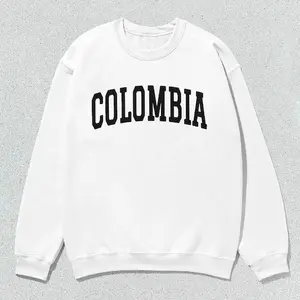 Colombia Sweatshirt Collegiate Crewneck Sweater Unisex