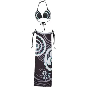 Midna Sexy Lingerie Swimsuit Black Bikini Skirt Outfit Twilight Princess Midna Costume