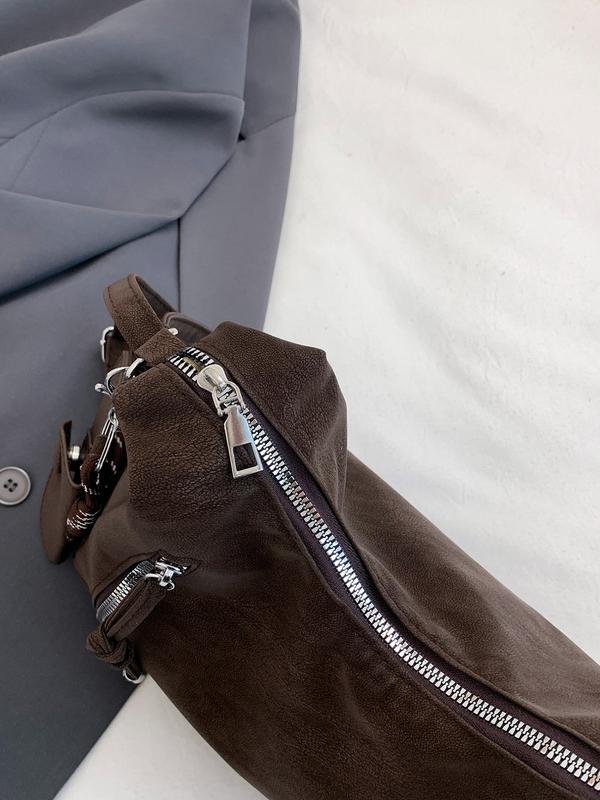 Women's Fashion Simple Shoulder Crossbody Bag, Durable Practical Daily Essential, Perfect Choice for Travel and Everyday Use, Vintage Style