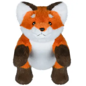 Craftsman Golf Fox Driver Headcover, Plush Animal Design Fits 460cc Clubs, Fun Gift for Any Golfer