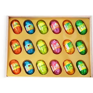 Andy Anand Cocktail-Flavored Vegan Dark Chocolates, 18 pc – Six Non-Alcoholic Flavors, 60% Cocoa Butter, Gluten-Free Birthday Gift Box