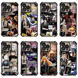 Limbus C-Company Hot Game Cool INS Phone Cases for IPhone 17 Promax Pro Air 16 Plus 15 14 13 12 11 Black Shockproof Protective Cover Gift For Birthday Christmas Halloween