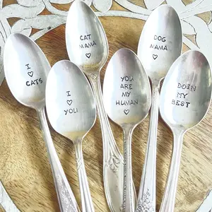 Handstamped Vintage Flatware-From TIKTOK Live only