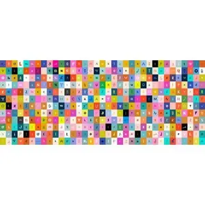 Selvedge Magic Letters Multi by Ruby Star Society by the Yard