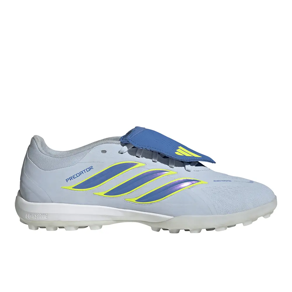 adidas Mens Predator Pro Fold-Over Tongue Turf Soccer Cleats  - Blue
