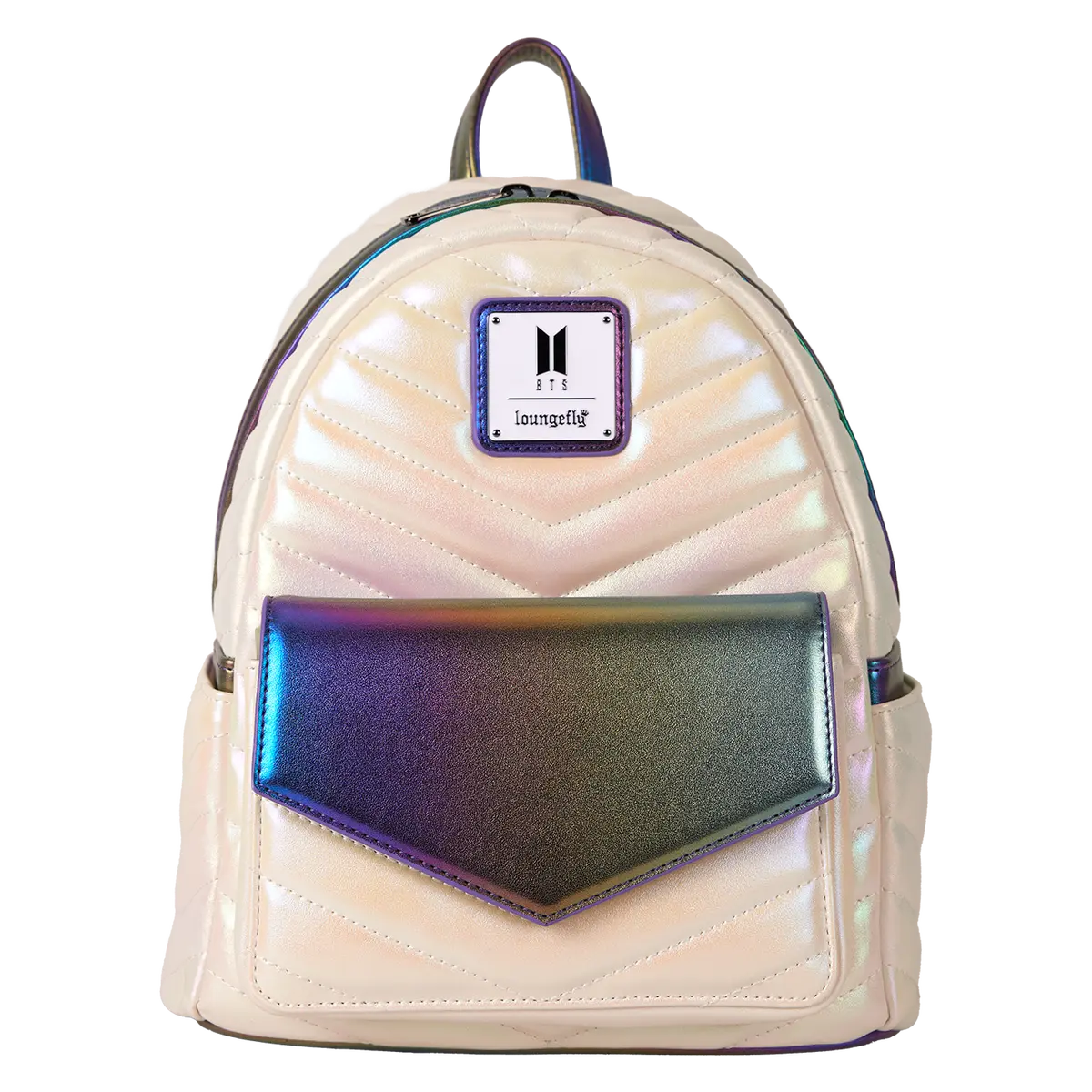 BTS Rainbow Iridescent Mini Backpack