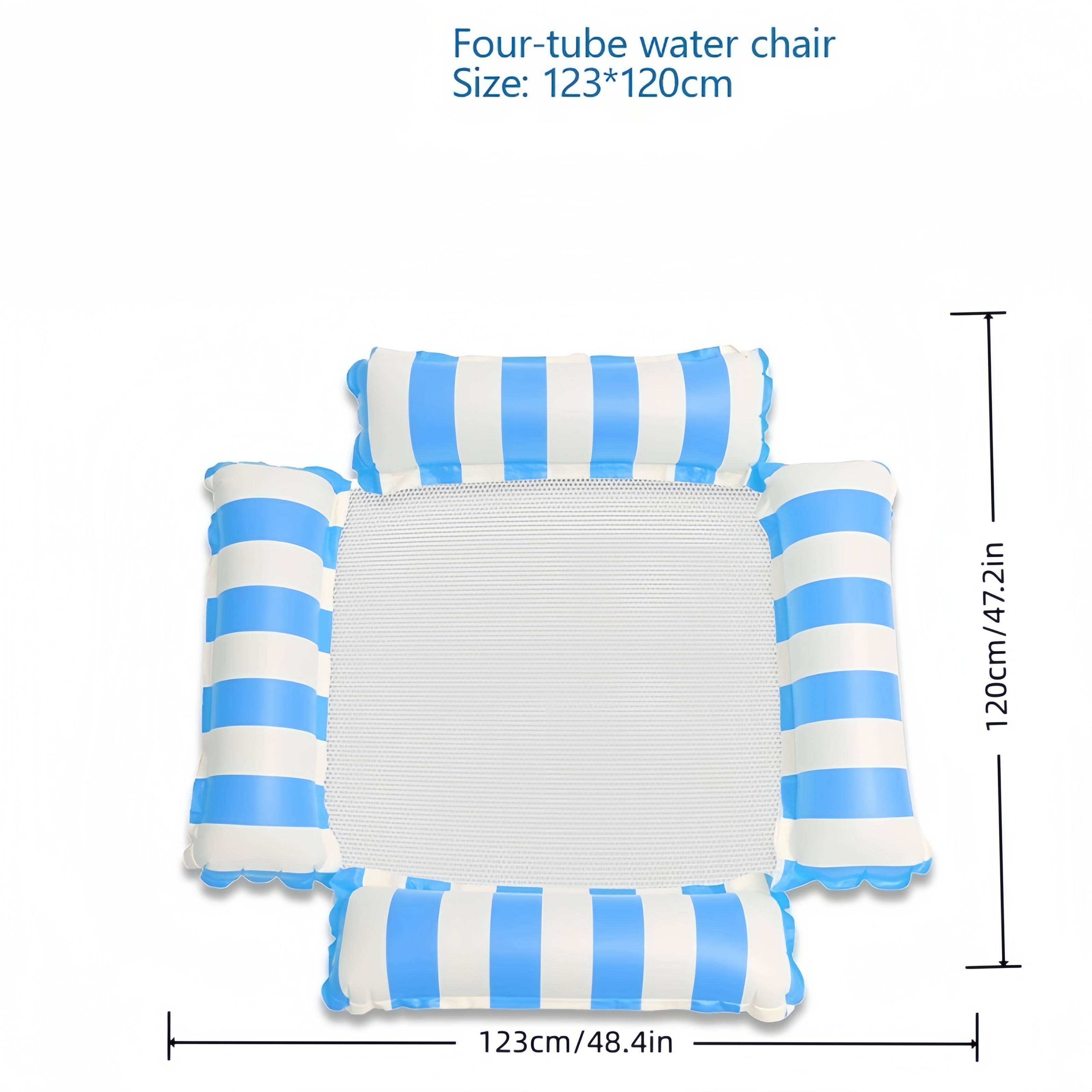 Pool Floats, Inflatable Pool Hammocks,Portable Pool Float for Adults, Pool FloatsAdult Lounge Chair, Pool Float Raft forSummer Relaxing & Travel, Pool Accessoriesfor Backyard Party, Above Ground PoolAccessories for Lake & Beach Vacation