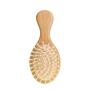 Wooden Air Cushion Hair Brush, Anti-Static Detangling Comb for All Hair Types, Gentle Scalp Massage Tool, Promotes Hair Health, Adds Shine & Reduces Frizz, Compact and Travel-Friendly, Ideal for Daily Use and Styling on the Go, for Men and Women