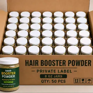 Hair Booster Powder – 50 Units Wholesale | Private Label | Add to Oils, Water & Shampoos