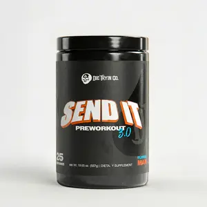 SEND IT 3.0 Ultimate Daily Driver Preworkout 25 Servings Pump, Strength, Energy, Endurance Supplement for Gym Enthusiasts Enhance Workout Routine