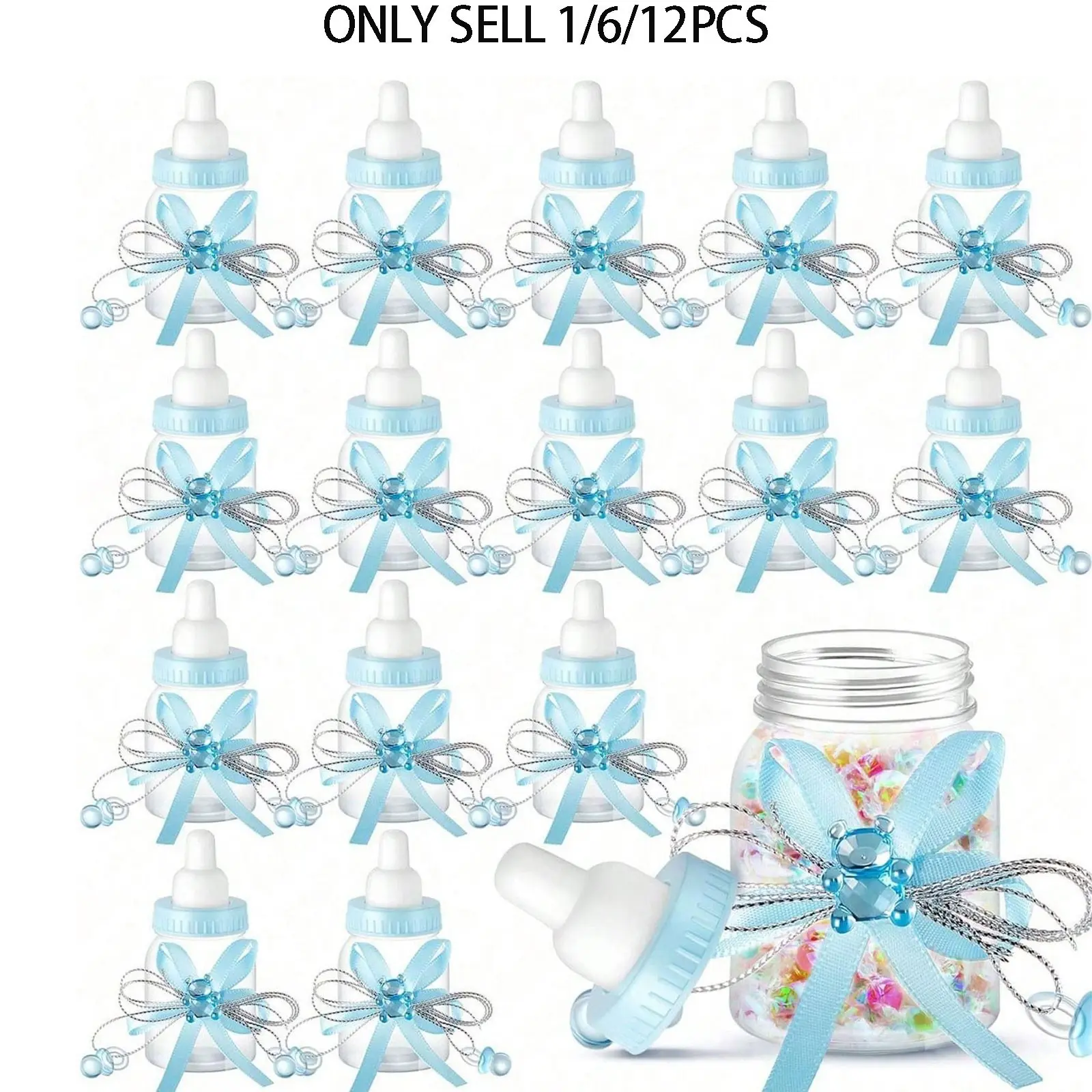 Baby Shower Decorations Set, Gender Reveal Party Supplies, Baby Bottle Design, Perfect Gift for New Parents & Events, Gift Box Design, Party Favors, Gift Package