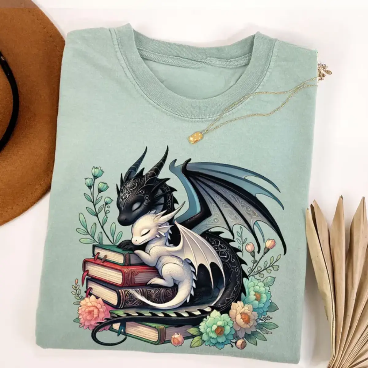 Fantasy Book Dragon Shirt, Fantasy Dragon Book Lover Shirt, Wingspan Bookish Shirt, Booktok Merch, Book Tee, Bookworm Gift